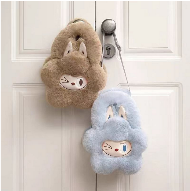 Labubu Trendy plush toys, plush bags Pop mart Macaroon