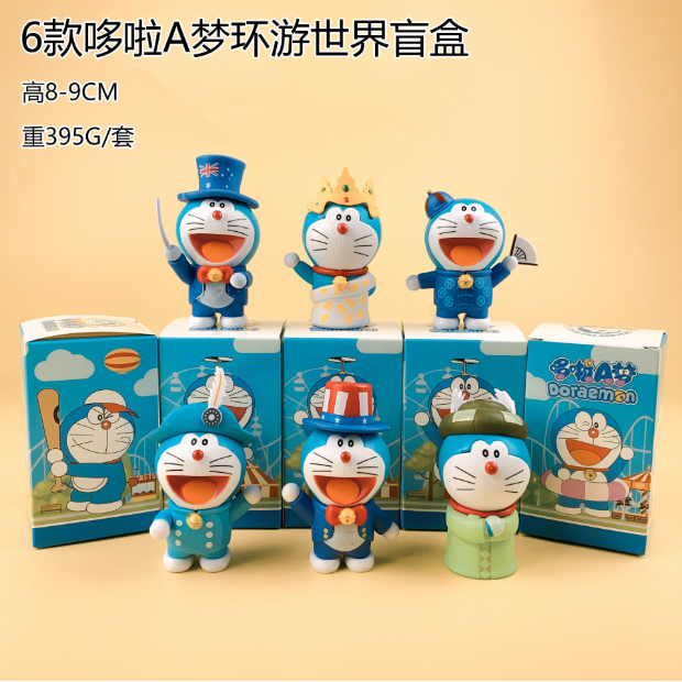 Doraemon Handmade trendy blind box Pop mart  trendy blind box